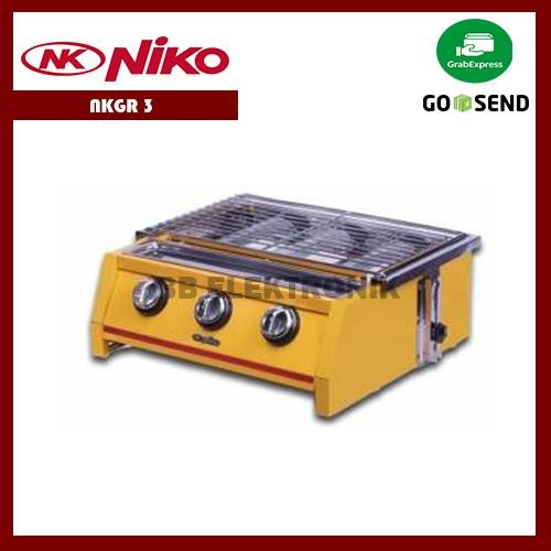 NIKO NKGR 3 PANGGANGAN SOSIS BBQ 3 TUNGKU