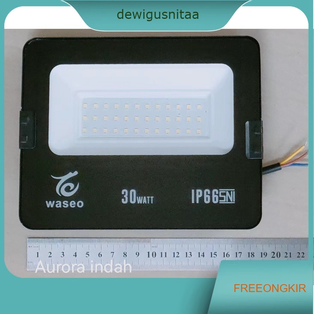 Lampu Sorot LED IP 66 Penerangan Lampu Jalan TPU10W  30 Watt
