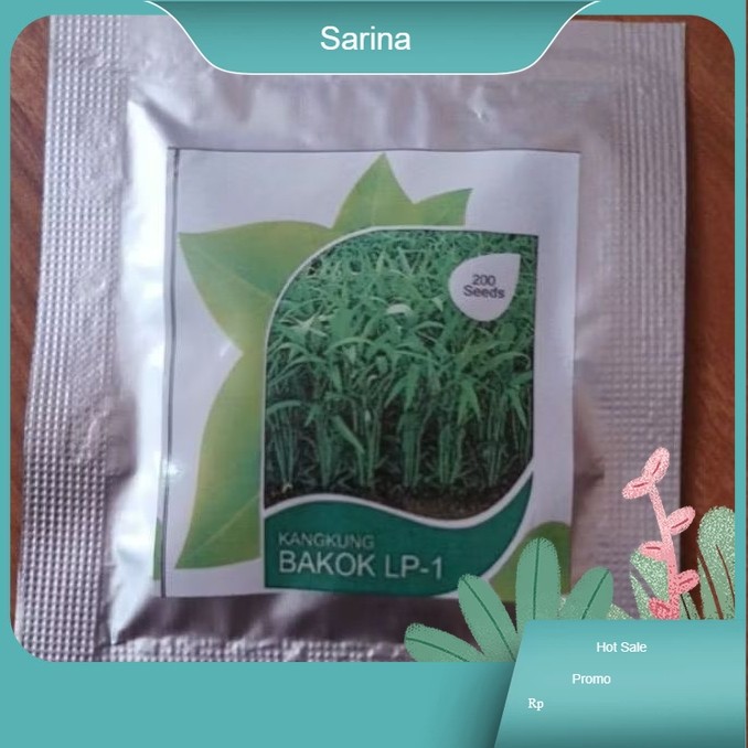 Benih Kangkung- Bibit Sayuran Benih- Benih Kangkung Hidroponik Sarina