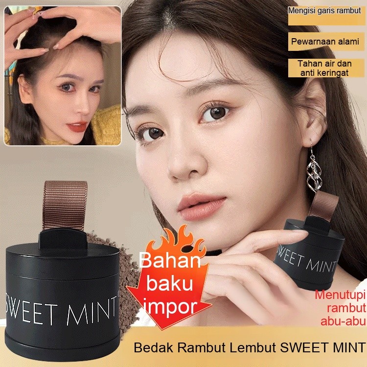 JUELREOU Bubuk Rambut Halus 6g/bedak Pengisi Dan Kontur Garis Rambut Dahi/bedak Penutup Garis Rambut
