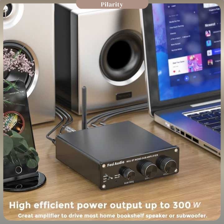 Fosi Audio Subwoofer Amplifier Mono Channel 300W TDA7498E - M01-BT