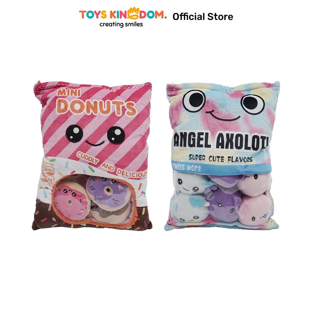 Pretty Missy Bantal Plush Snack Random Bantal Karakter Bantal Boneka Bantal Dekorasi Kamar