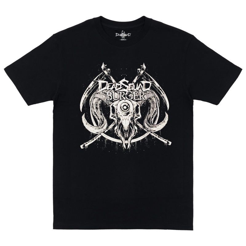 DEADSQUAD - BURGER TSHIRT BLACK NEW MERCHANDISE / KAOS DEADSQUAD
