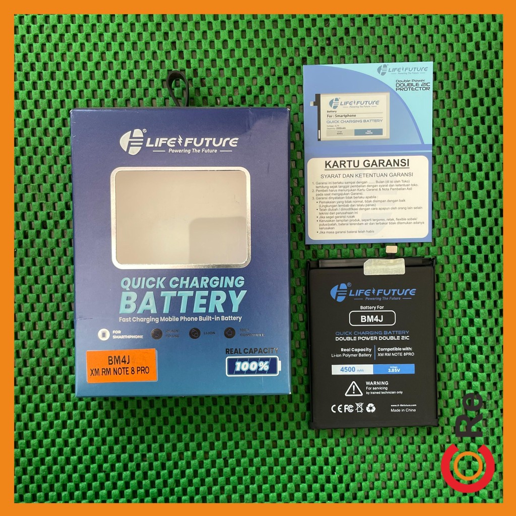 BATERAI BM4J/ REDMI NOTE 8 PRO - LIFE FUTURE (LF)