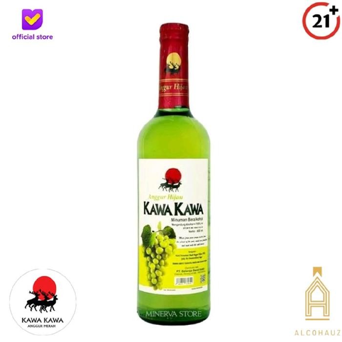 [  Djaya Djaya  ]Kawa Kawa Anggur Hijau 600ml