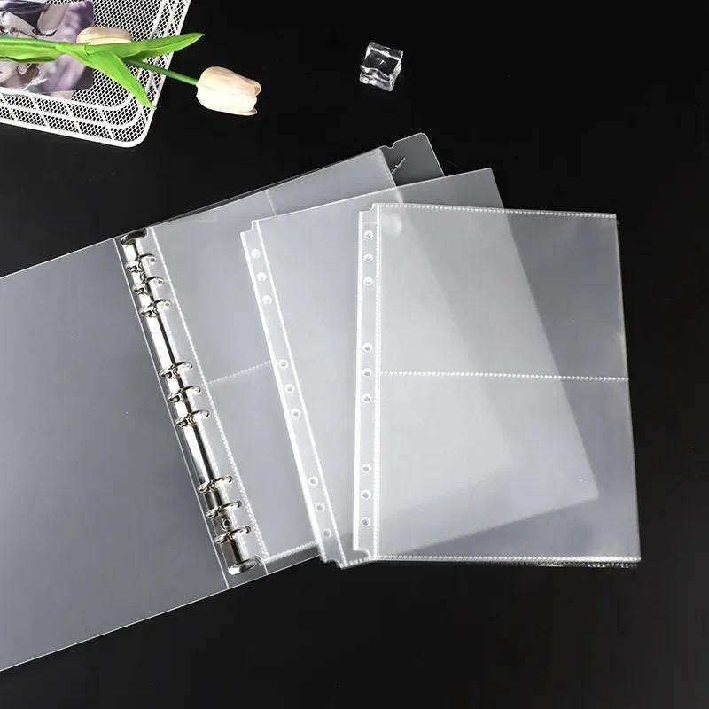 Nine-Hole PP Frosted Binder Large B5 Loose Leaf Card Album Document Album Star Chaser Photo Storage 