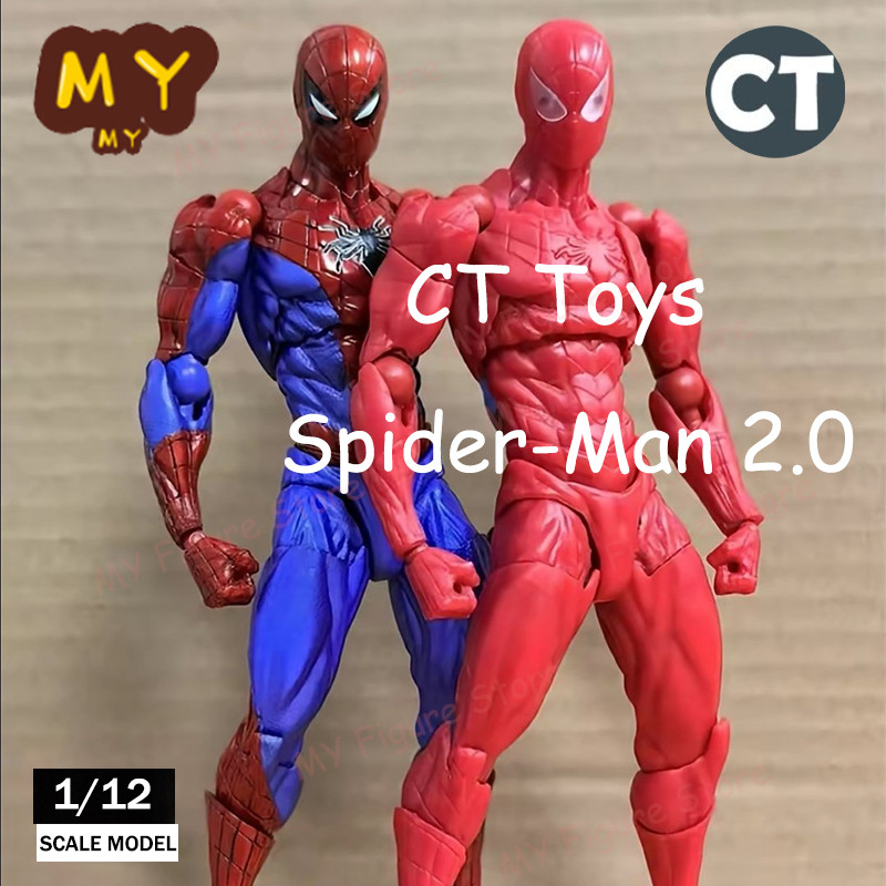 CT Toys Amazing Yamaguchi Spider-Man 2.0 Spiderman Figure Agent Anti Spiderman 2.0 Action Figure Kid