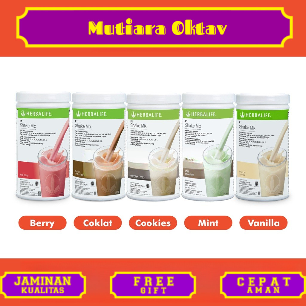 Herbalife Untuk Diet-Shake Herbalife Original-Herba life shake-Bisa COD