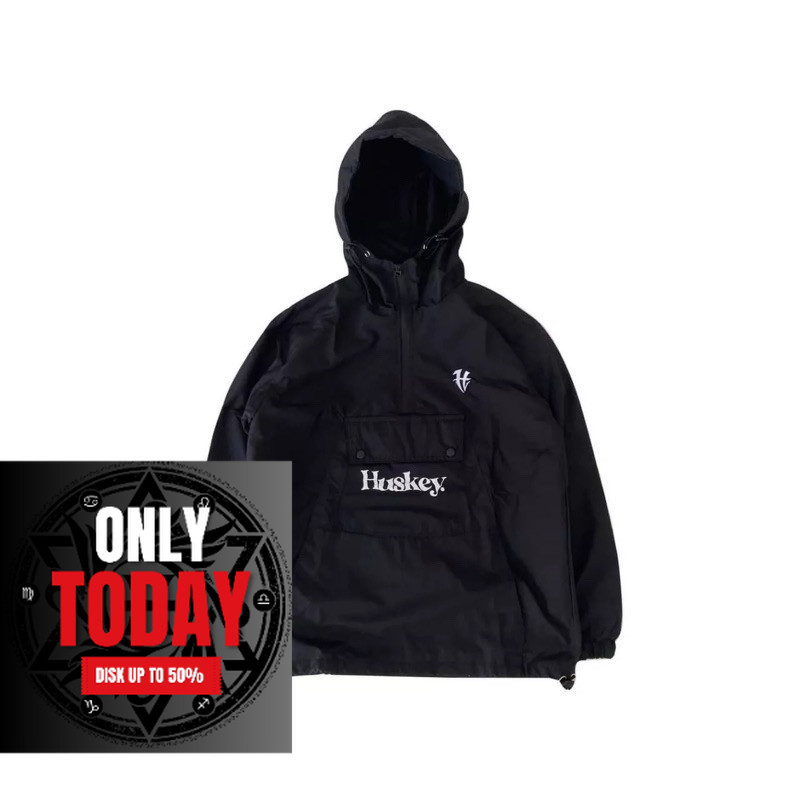 Huskey Clothing - jaket parasut - coach pocket Adl - huskey bali