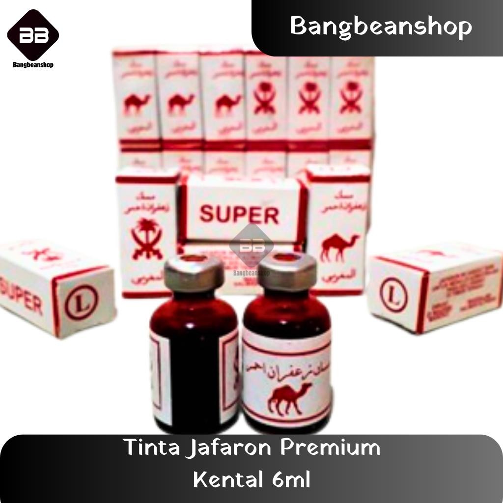 Tinta Jafaron Emas Merah Hitam Premium 1 Lusin