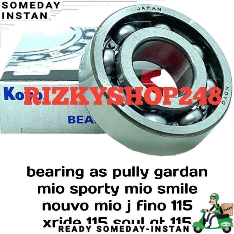 YB6203- Laher bearing 6203 as pully gardan YAMAHA
 mio sporty mio smile nouvo mio j fino 115 xride 1