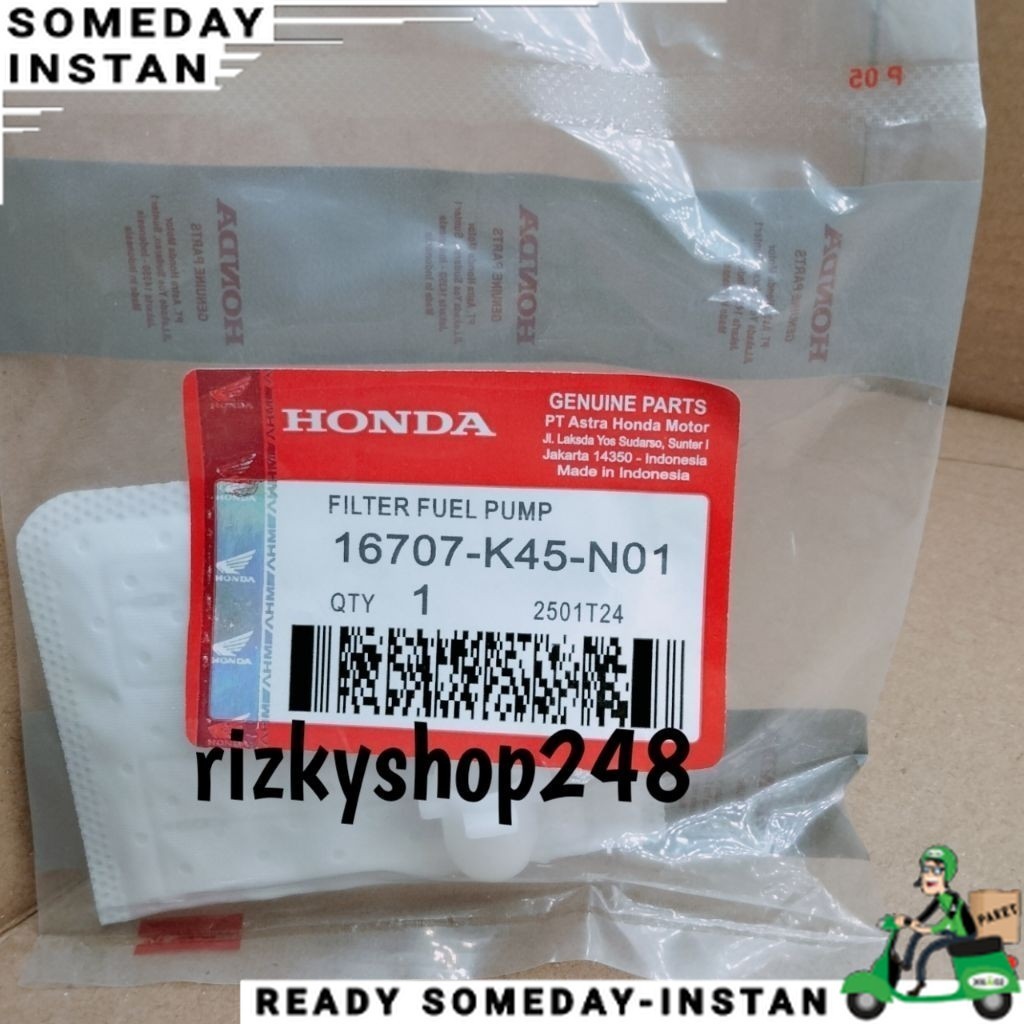 HF- pampers filter bensin bensin cbr150r sonic supra GTR verza crf (k45) / suku cadang sparepart dan