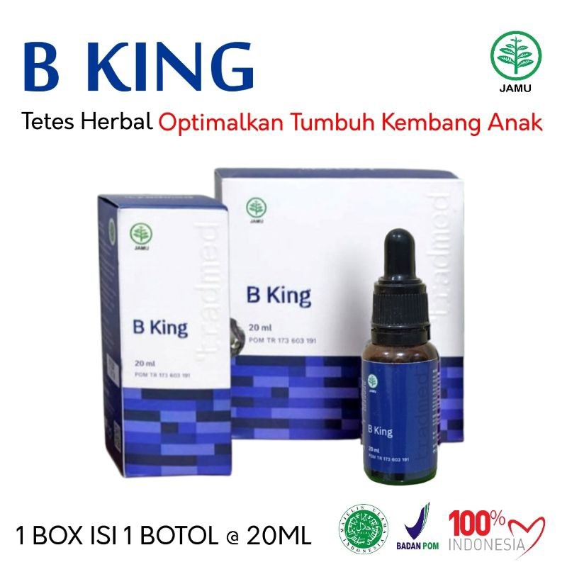 BKING - B KING - BRAINKING PLUS Speech Delay Original Isi 1 BotolMurah