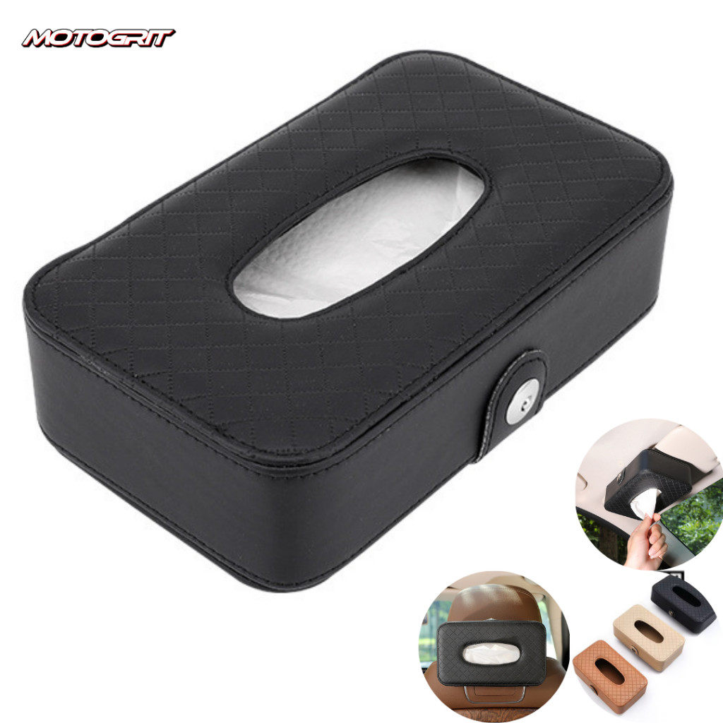 MOTOGRIT Tempat Tisu Mobil Estetik Tissue Gantung Lucu Aesthetic Dashboard Mewah Premium Dan Unik