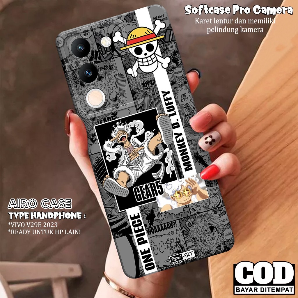 Softcase VIVO V29E 5G 2023 Terbaru Case VIVO V29E 5G Terbaru Fashion Case Anime Casing VIVO V29E 5G 