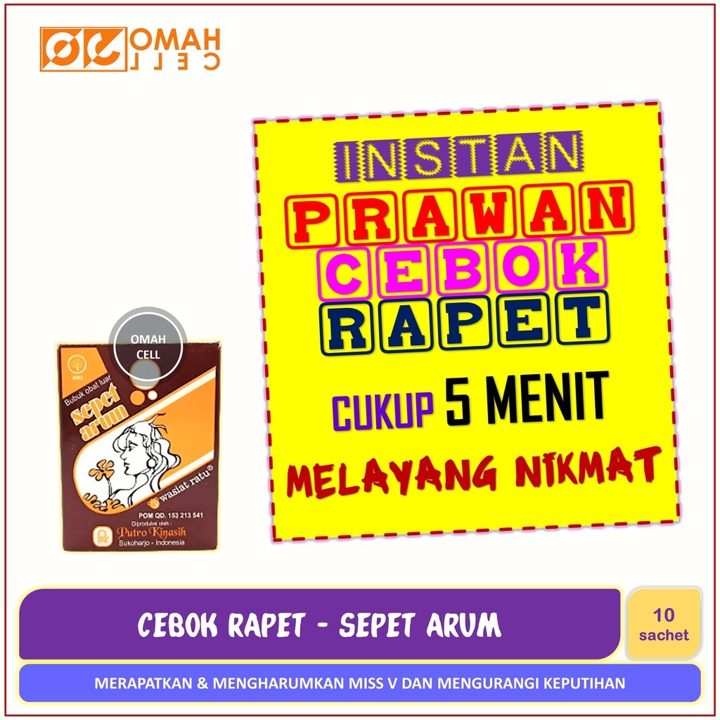 RAPET INSTAN CEBOK RAPET Jamu obt Herbal Sepet Asli Madura Mengencangkan Merapatkan Perapat Pengenca