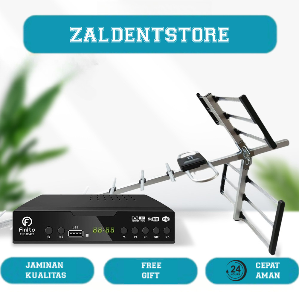 Set Top Box Finito + Antena FAD 888