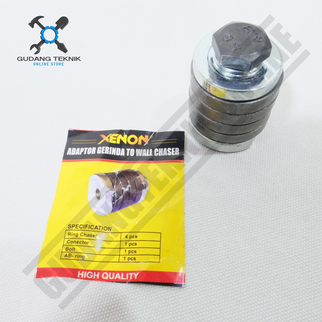 Ring Adapter Adaptor Whall Chaser XENON / Adapter Gerinda Jadi Mesin Bobok Tembok Jalur Pipa Kabel X