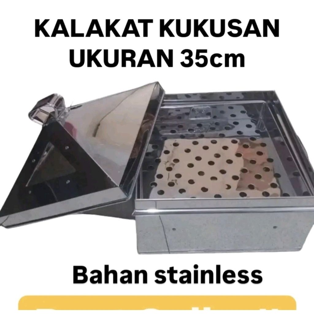 KALAKAT KUKUSAN UKURAN 35cm stainless dandang panci kukus dimsum Steel