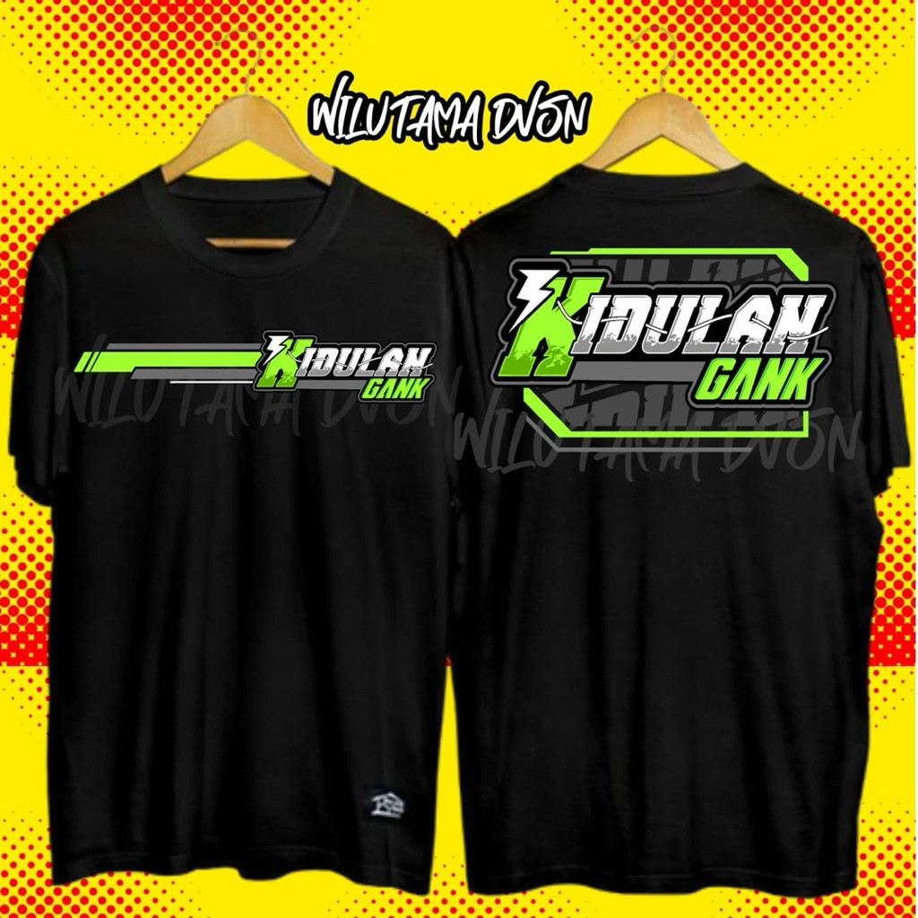KAOS KIDULAN GANK SMALL PEMUDA Baju Desain Racing PEMUDA RT RW cotton PE soft 30s
