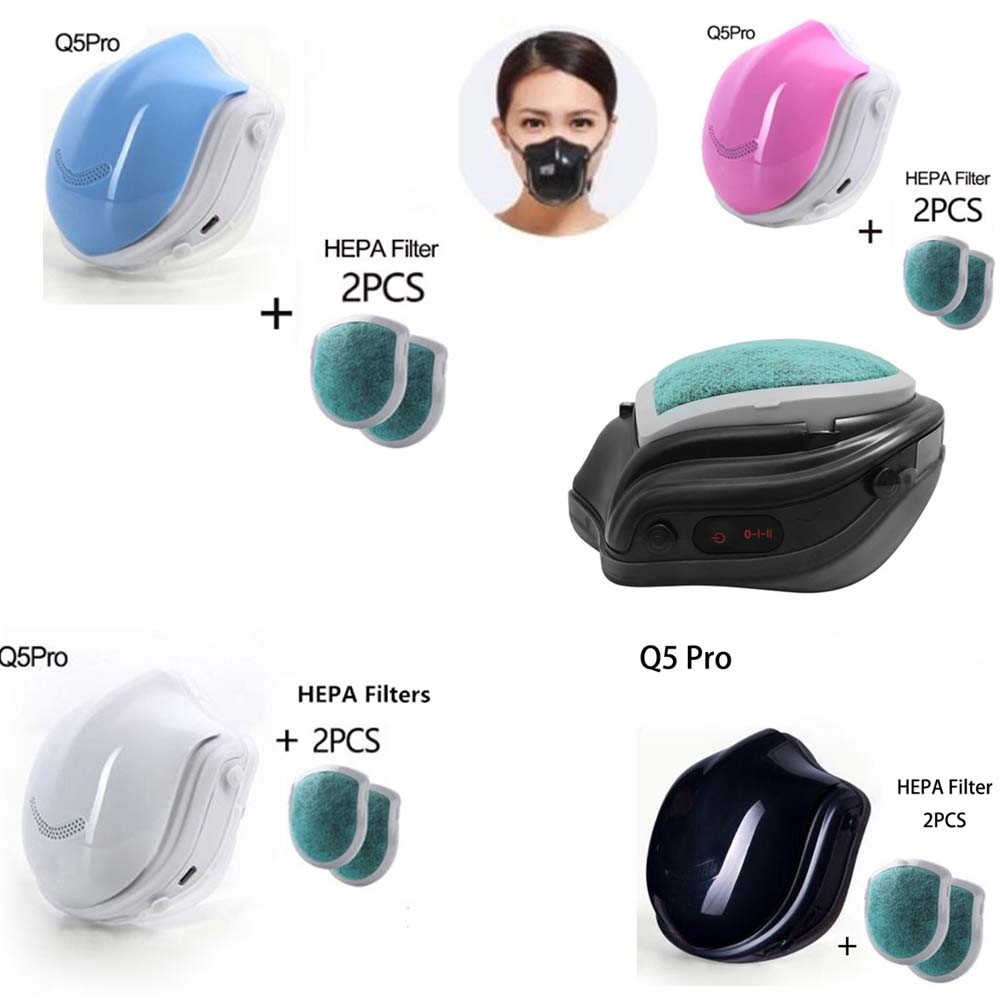 Youpin Q5 pro Electric Mask Anti-haze Mask  Eco System Sterilizing Dustproof Provides Active Air Sup