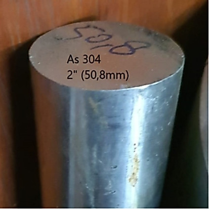 As 304 | Ø: 2" (50,8mm) | As stainless steel 304 | anti karat | As stenlis stainless type 304 | 50.8