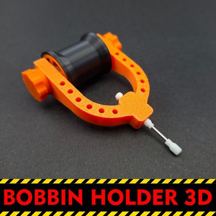 Assist Hook Maker Bobbin Knotter Ragum Penjepit Kail Pancing Fly Fishing Tool - Bobbin 3D