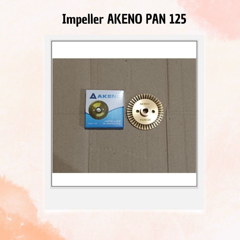Promo Impeller JP SANEI AKENO National 125 Pasonic GP-125 Impeler Kuningan