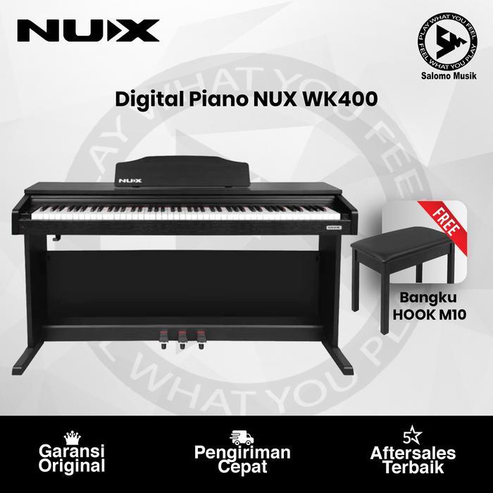 Digital Piano NUX WK400 WK-400 WK 400 Original