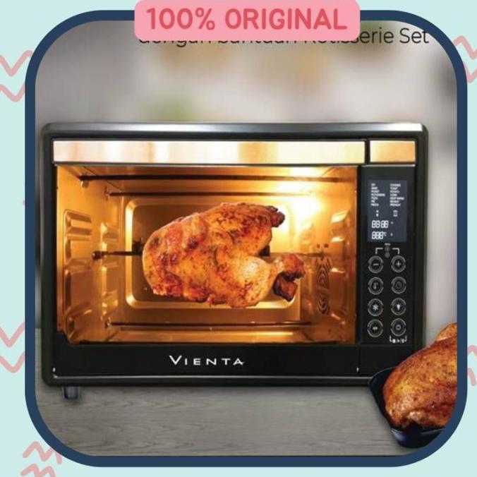 NaturePedia- Smart Oven Vienta Oven Listrik Microwave 30 liter Digital Touch Screen