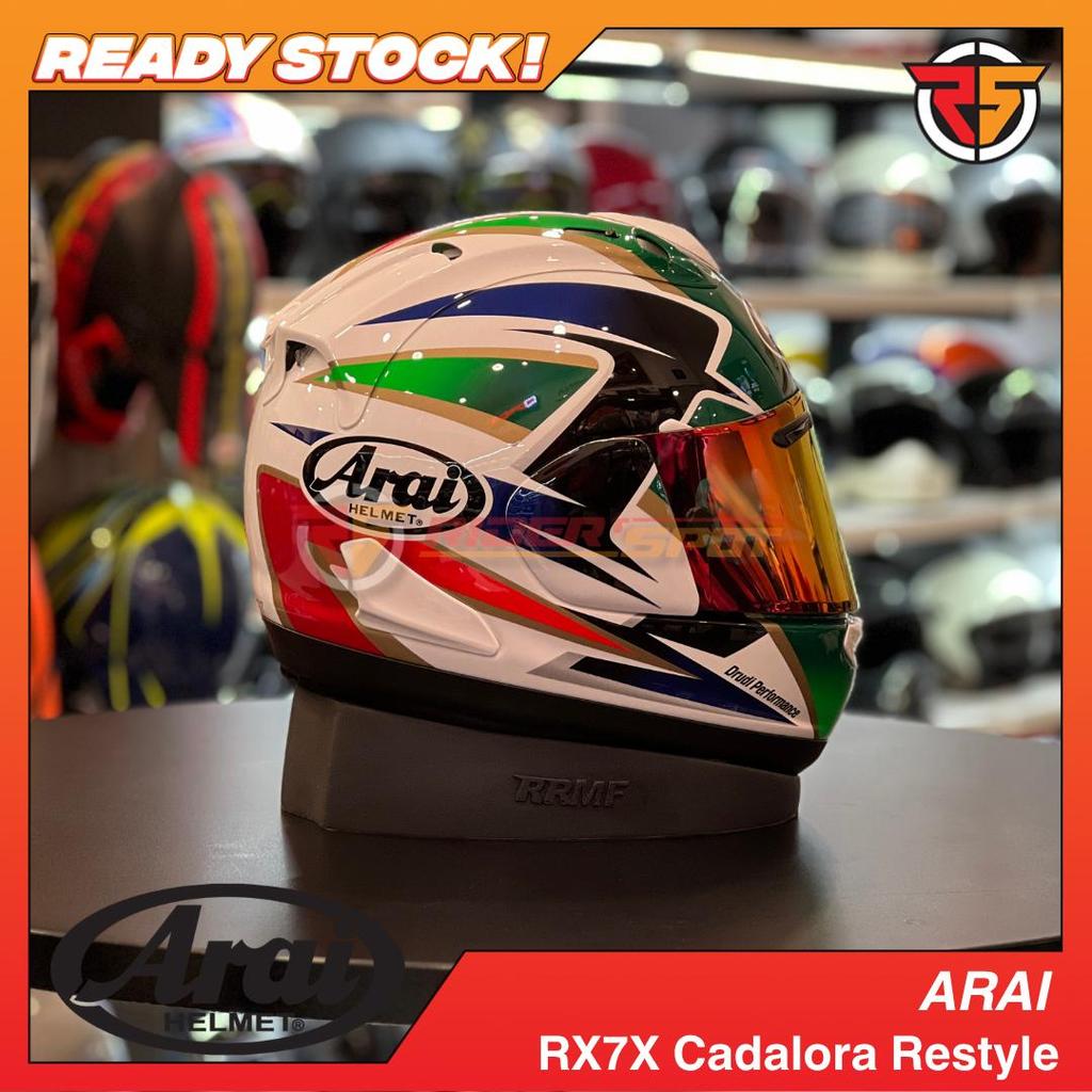 Helm Motor Arai Cadalora Restyle Fullface Helmet Original Touring