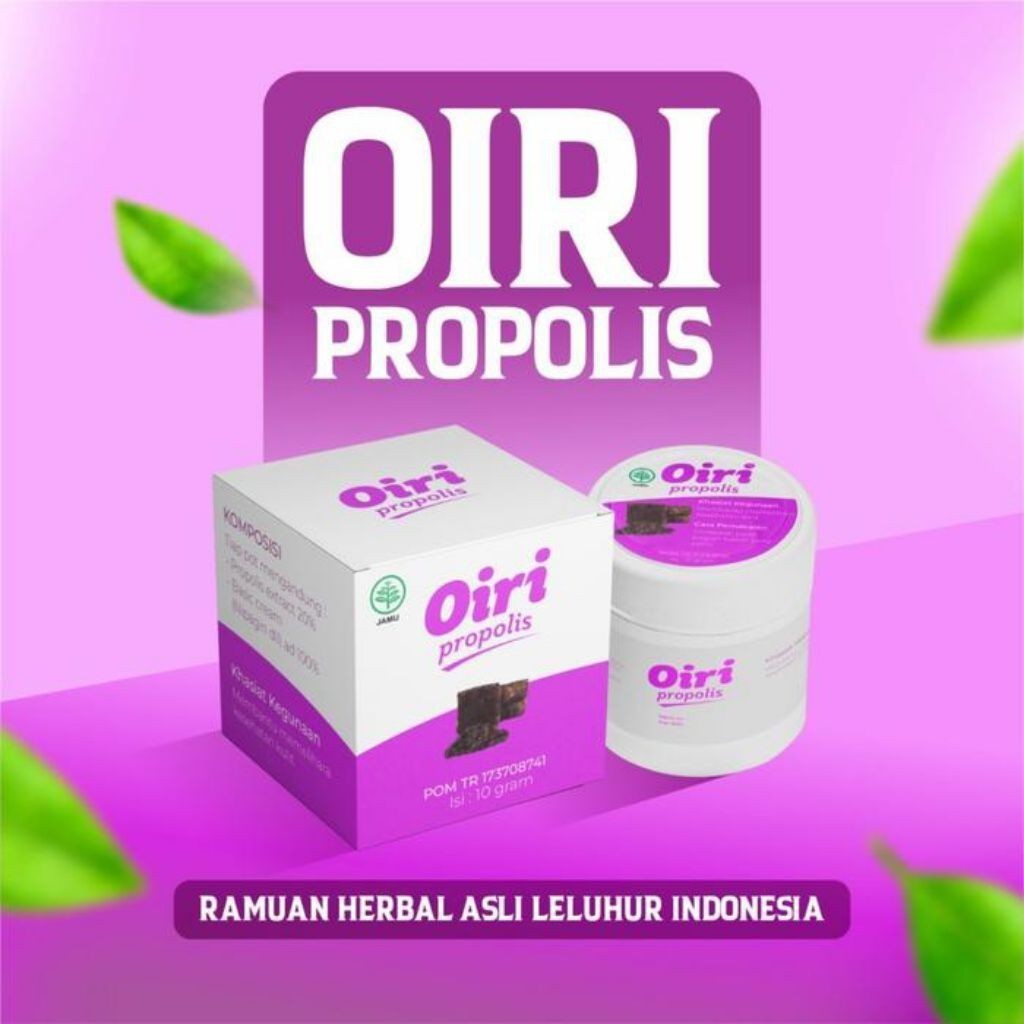 SALEP OIRI PROPOLIS ATASI MASALAH WASIR DAN AMBEYEN SALEP WASIR OIRI ORIGINAL BPOM HALAL