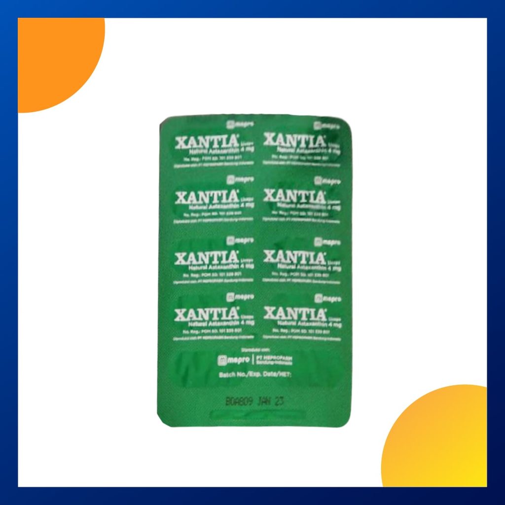 Xantia Strip Isi 10 Kapsul