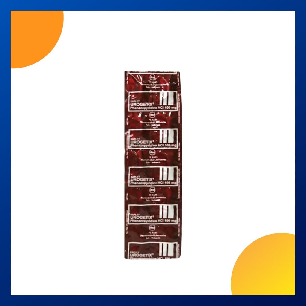 UROGETIX 100 MG 1 STRIP @ 10 KAPLET
