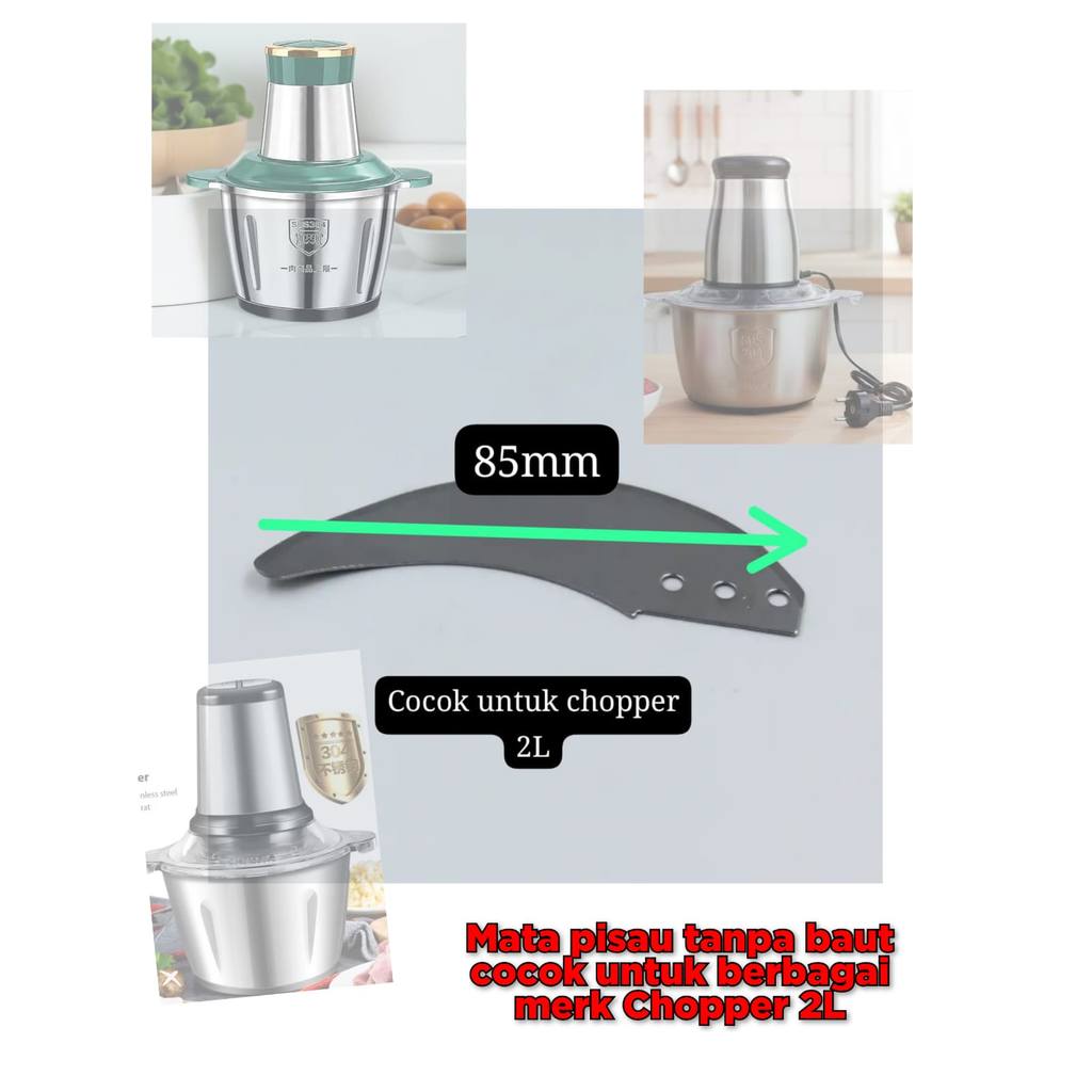 Mata Pisau Chopper 2 dan 3 Liter Blender