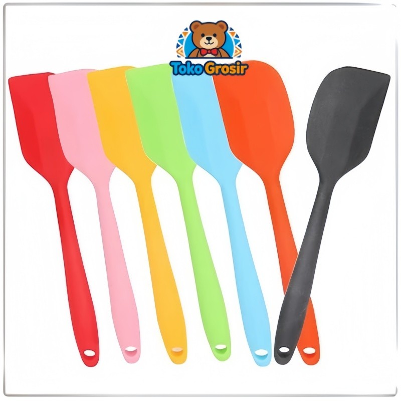 Spatula Silikon Food Grade/Spatula Silikon Tahan Panas/Spatula Silikon/Spatula Masak