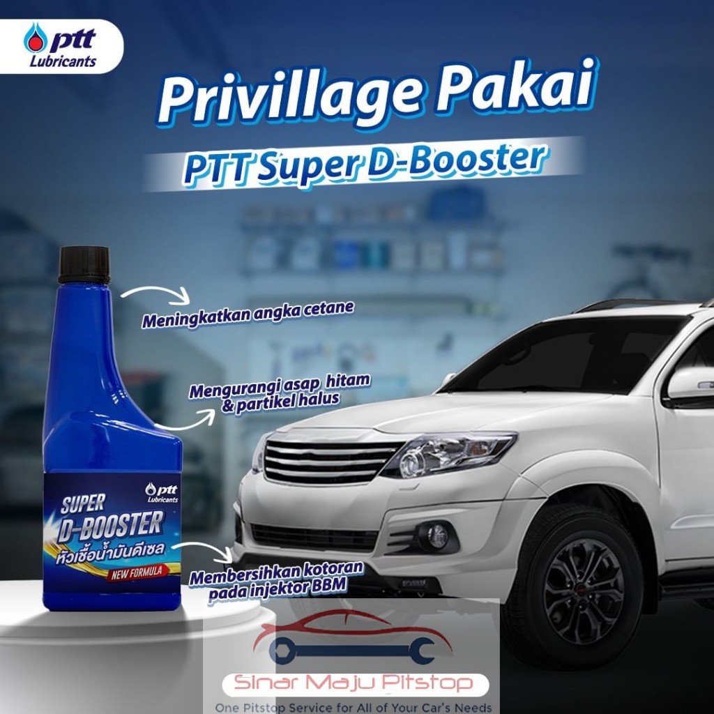 CAIRAN OCTANE CETANE BOOSTER DIESEL & PERAWATAN DIESEL - PTT DFC DIESEL FUEL CONDITIONER SUPER D BOO