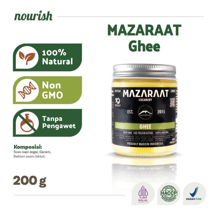 Mazaraat, Organic Ghee 200gr
