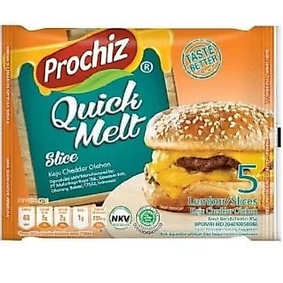 Quick Melt Slice 5 Lembar - Lembut, Gurih, Mudah Diparut