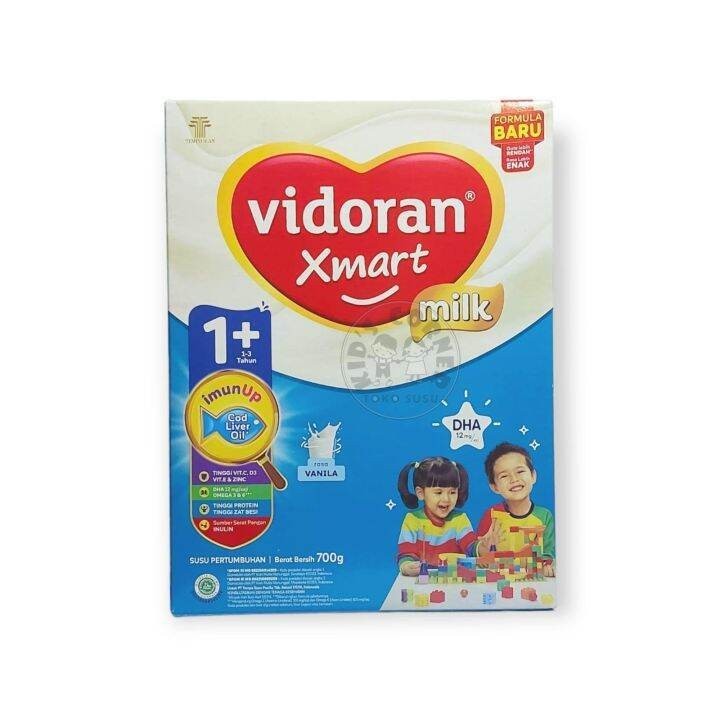 

Susu Vidoran Xmart 1+ Rasa Vanila 700gr