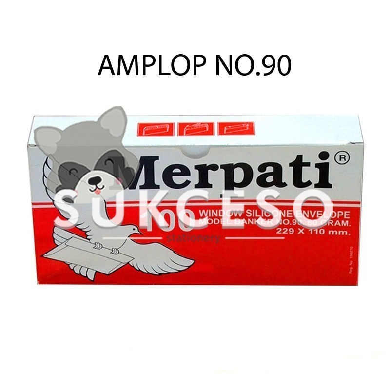 

Kiky Merpati Amplop Putih Polos 90 (229x110mm) Silicone