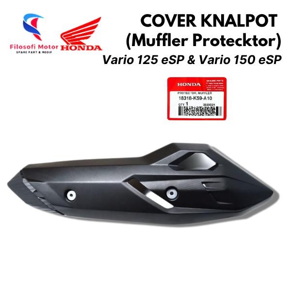 Cover knalpot vario 125 2016 - 2017/cover knalpot vario 150 original