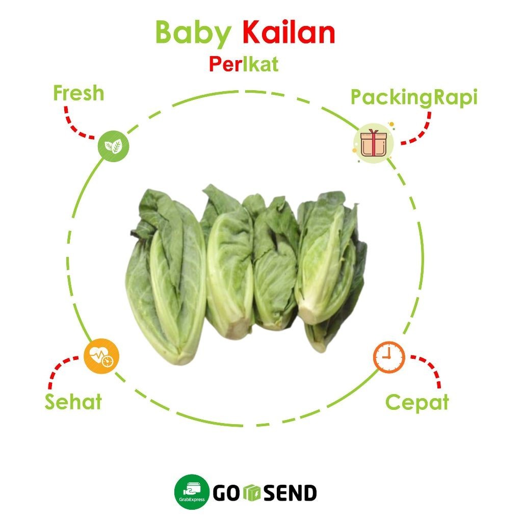 

BABY KAILAN BERAT 1000GRAM / KAYLAN / FRESH VEGETABLES / VEGETABLE / SAYUR SAYURAN SEGAR BERKUALITAS BEST SELLER