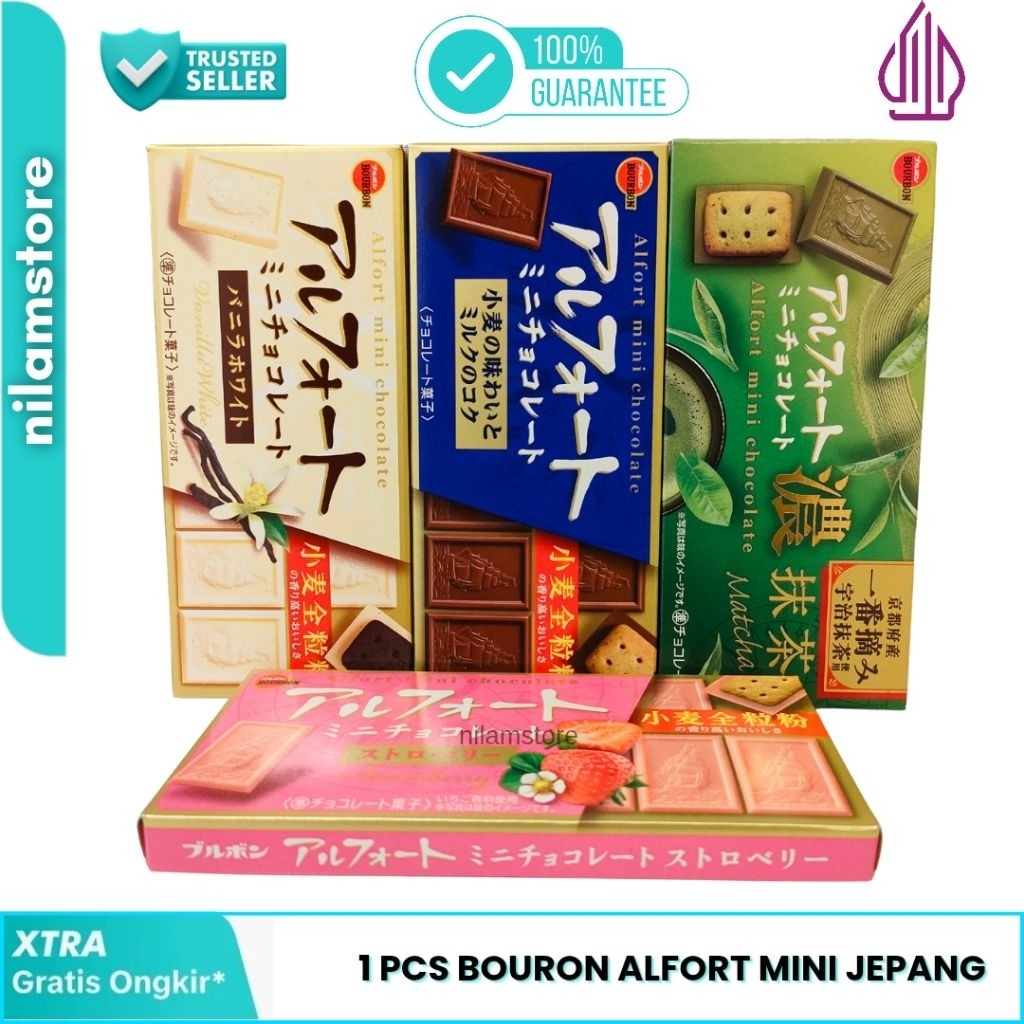 

Coklat Bourbon Alfort Mini - Coklat Import Jepang HALAL