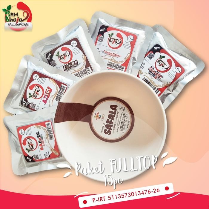 

SALE Sambal Bojo Sachet paket 12pc FULL Topping, baby cumi, paru, udang - JinakTERLARIS