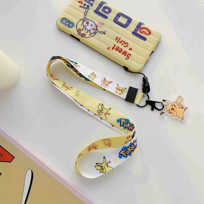 

READY READY lanyard pokemon gantungan kunci tali hp gantungan id card kartu