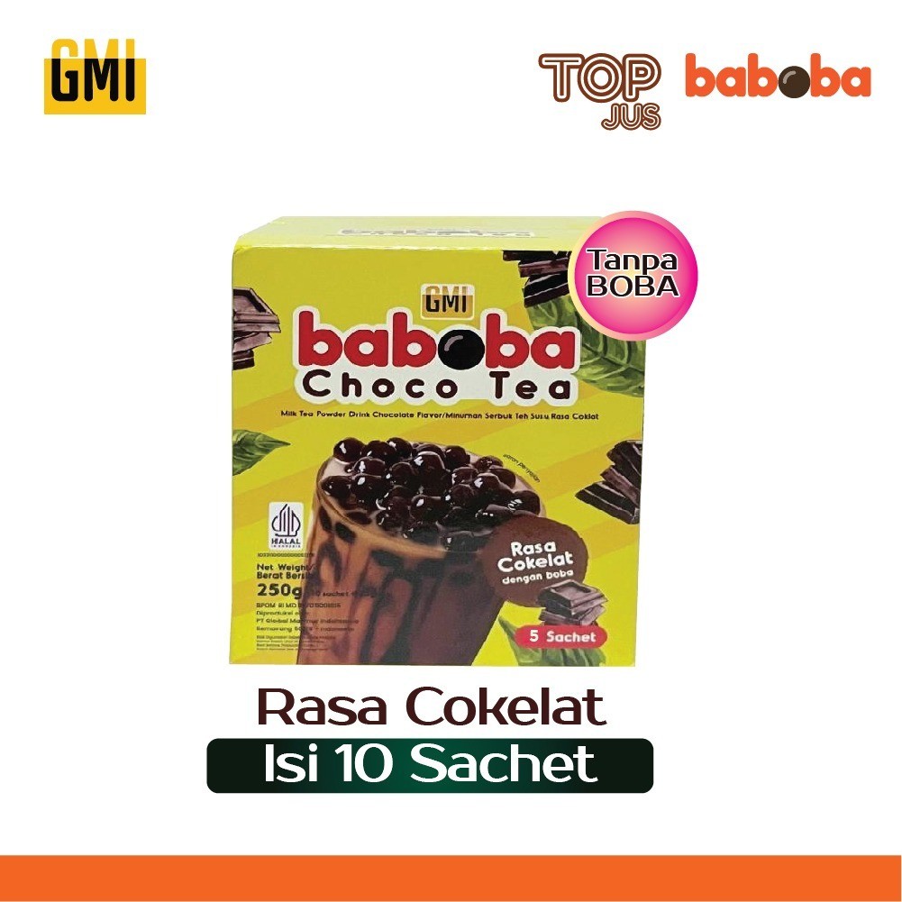 

JAMIN MURAH !!!MINUMAN INSTAN ORIGINAL MILK TEA / CHOCO TEA [ISI 10 SACHET] TANPA BOBA(BISA LANGSUNG ORDER)