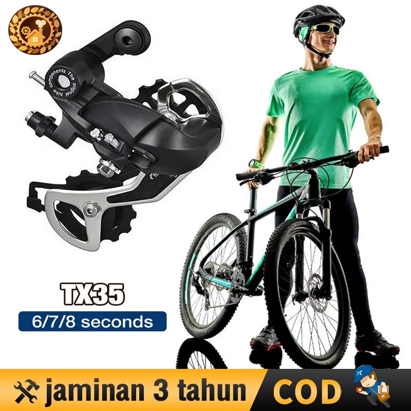 COD RD Shimano Tourney 6 7 8 Speed TX35 Rear TY300 Model 18 21 24 spd derailleur Sepeda gunung xc Li
