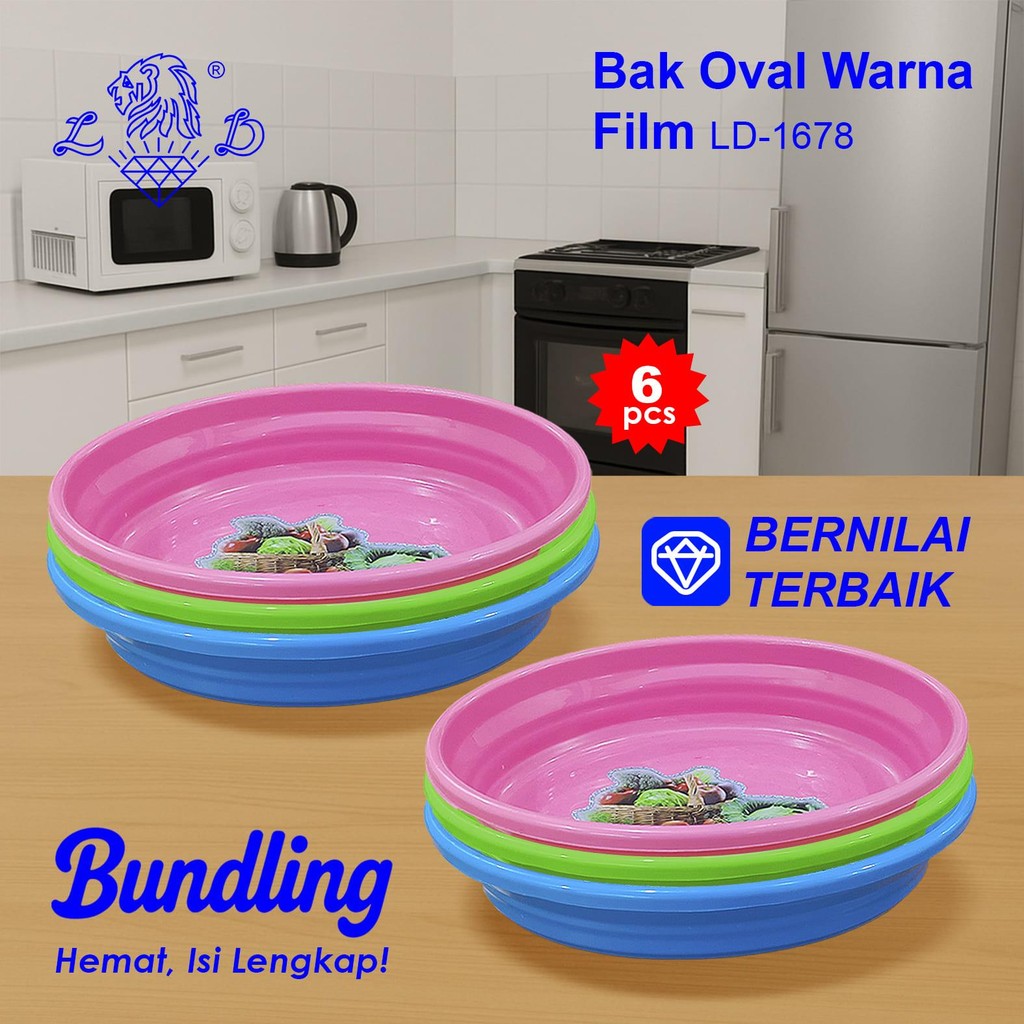 Nampan Oval / Nampan Cantik / Nampan Bunga / Nampan Warna