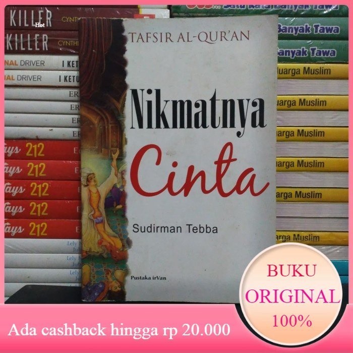 Buku Tafsir Al Qur an NIKMATNYA CINTA Sudirman Tebba Bekas
